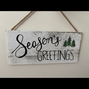 Holiday sign